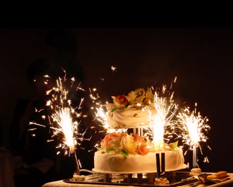 Фейерверк фонтан